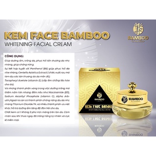 ✨️Combo sỉ✨️3 hộp Kem Face Bamboo