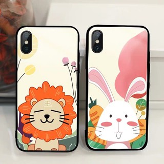 ỐP IPHONE - ỐP LƯNG sư tử và thỏ mây in nổi 3D cho iphone từ 6 đến XSMAX