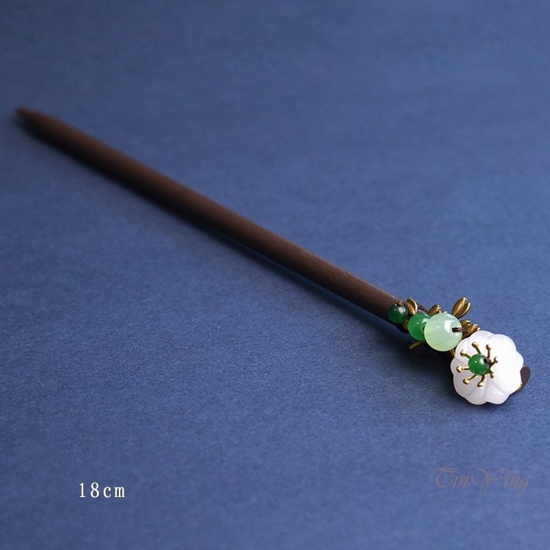 GETNOIVAS Trâm Cài Tóc Bằng Gỗ Phong Cách Trung Hoa Cổ Điển Cho Nữ