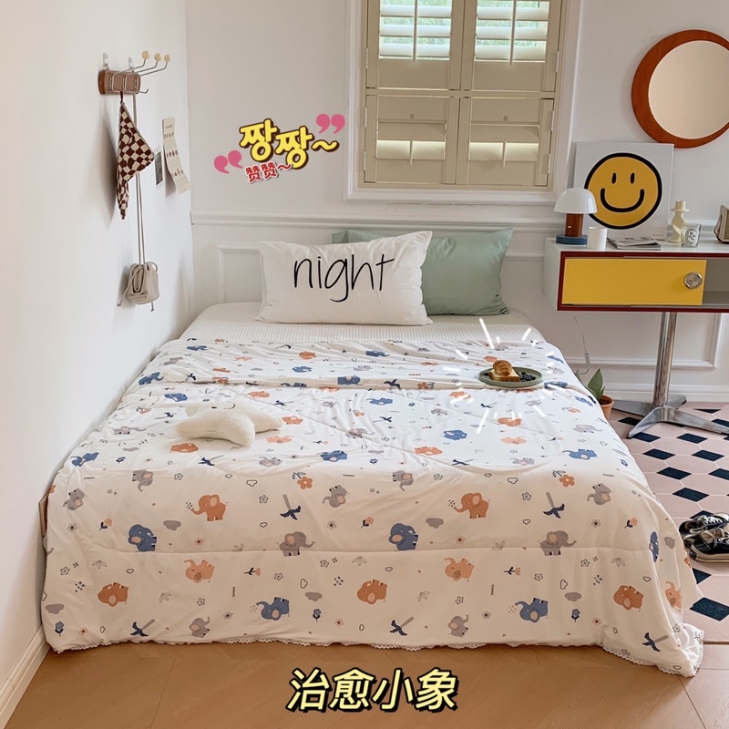 shinbedding_Chăn Thun Lạnh Hàn Quốc Siêu Xinh Mềm Mát