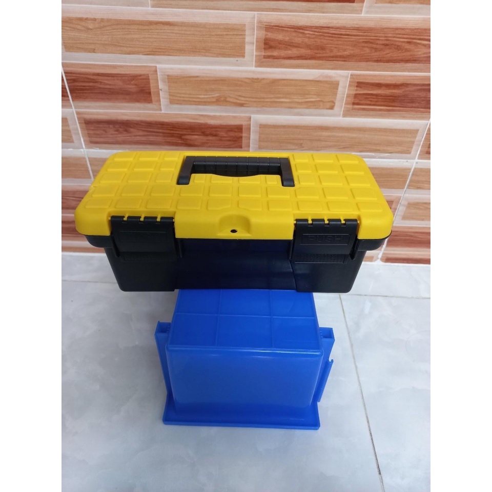 THÙNG ĐỰNG DỤNG CỤ VÀNG NHỎ MINI SIZE 25x12x10cm