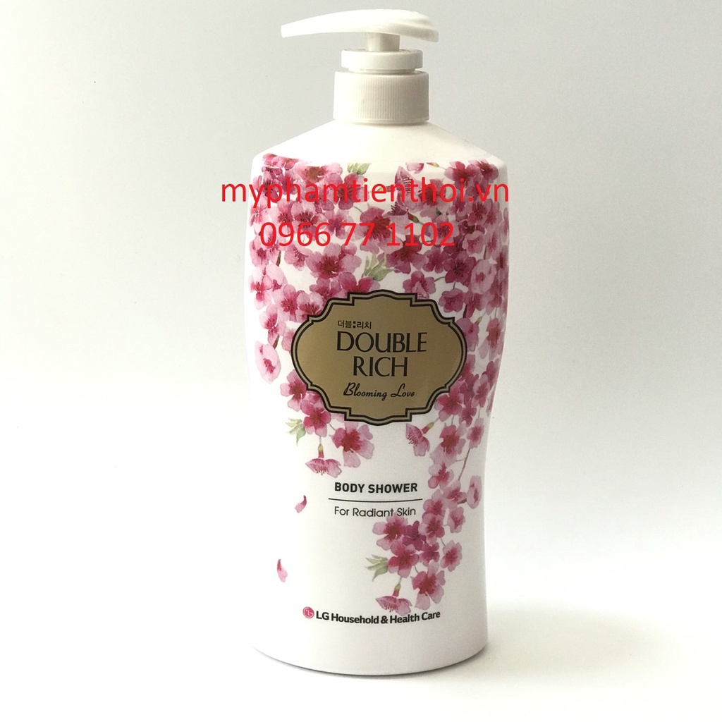 Sữa tắm Double Rich Eva’s Secret hương hoa hồng 800g