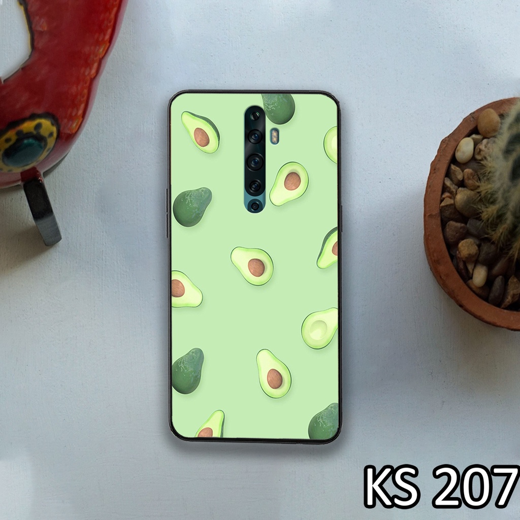 Ốp lưng Oppo Reno 2 - Reno 2F - Reno 3 - Reno 3 Pro - Ốp in hình trái bơ siêu dễ thương