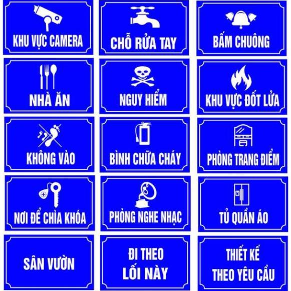 Bảng nhà kho, phòng vệ sinh, nhà tắm, khu vui chơi, vệ sinh chung, giẫm lên cỏ, quầy rượu, đi theo lối này