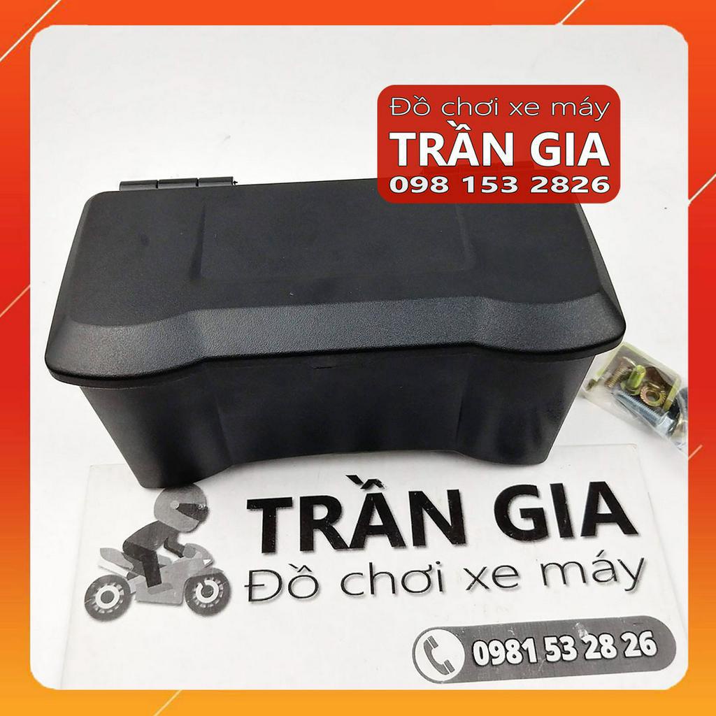 Hộc đựng đồ xe Wave tất cả các đời  giỏ trước rổ giữa thùng chứa đồ có nắp đậy
