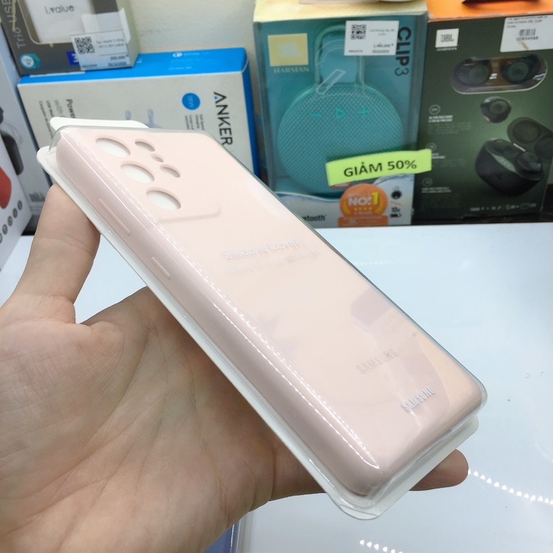 Chính Hãng Nguyên Seal - Ốp lưng Samsung Galaxy S21 Ultra 5G Silicone Cover