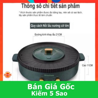 BẾP LẨU NƯỚNG KẾT HỢP 2 TRONG 1, VỪA LẨU VỪA NƯỚNG KHÔNG KHÓI, SIÊU TIỆN LỢI 💖 IMP Mart
