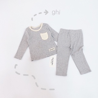 Set bộ thun gân thu đông cho bé