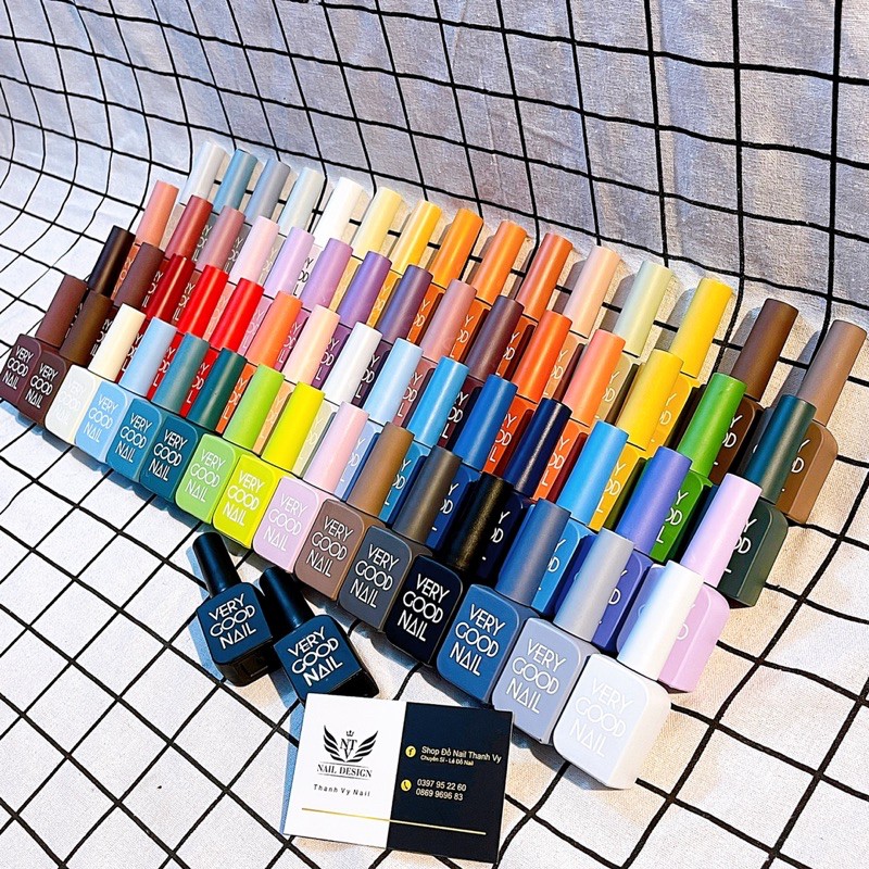 Sơn Gel Verrygood, Sét Sơn 60 Màu Siêu Đặc [Thanh Vy Nail]