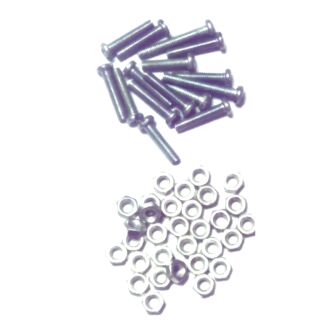 Ốc +tán 3Lx1F5x1000 bộ, sắt xi