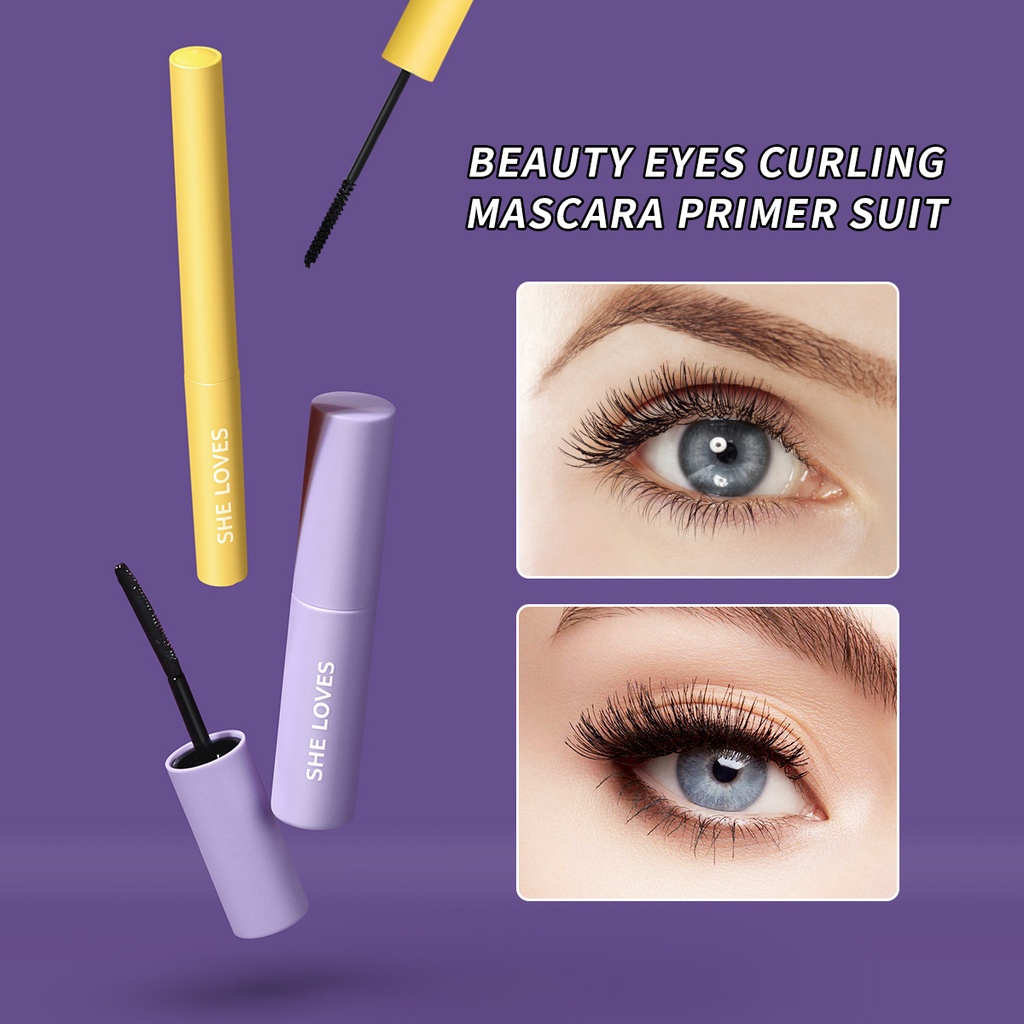 [Hàng mới về] Mascara dạng lỏng SHELOVES chuốt mi cong vút và dài hơn