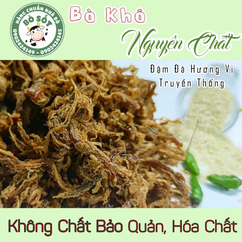 Khô bò sợi nguyên chất ngon miếng xé sợi cay quà biếu tết loại 20gram | BigBuy360 - bigbuy360.vn