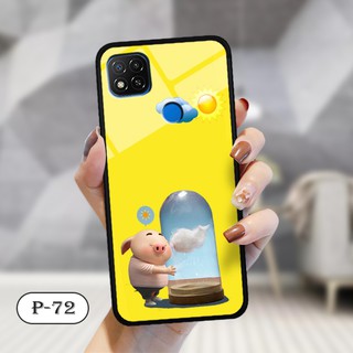 Ốp lưng kính 3D Xiaomi Redmi 9C-cute
