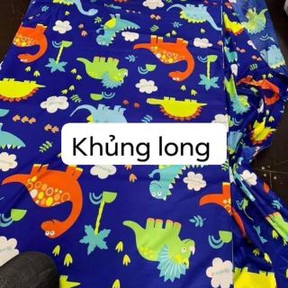 Vải ga gối cotton poli chị rèm