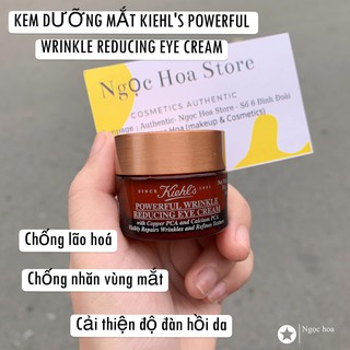 Kem dưỡng giảm sưng giảm nếp nhăn mắt Kiehls Powerful Wrinkle Reducing Eye Cream