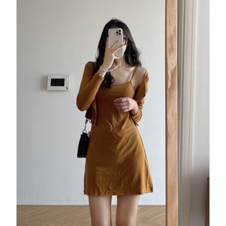 Bộ váy dây Audrey 6042