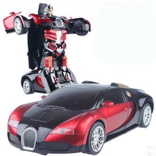 [BÁN SỈ] ô tô biến hình siêu nhân robot cho bé mc queen, ô tô đồ chơi trẻ em transformer