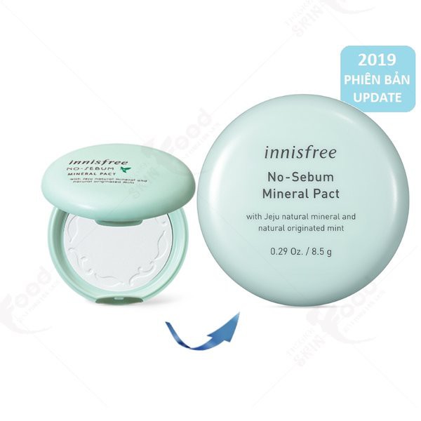 PHẤN PHỦ NÉN Innisfree No Sebum Mineral Pact 8,5g