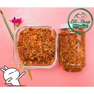 Hành phi - ruốc sấy - muối tôm tây ninh