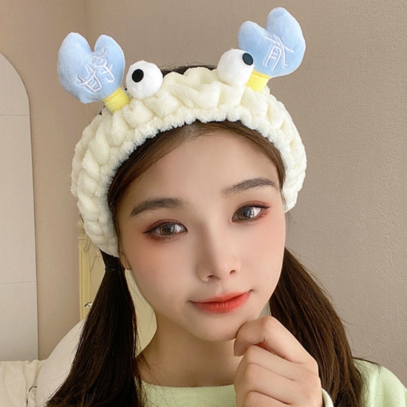 Cài Tóc Hình Con Cua Nhồi Bông Đáng Yêu Dành Cho Bé Gái