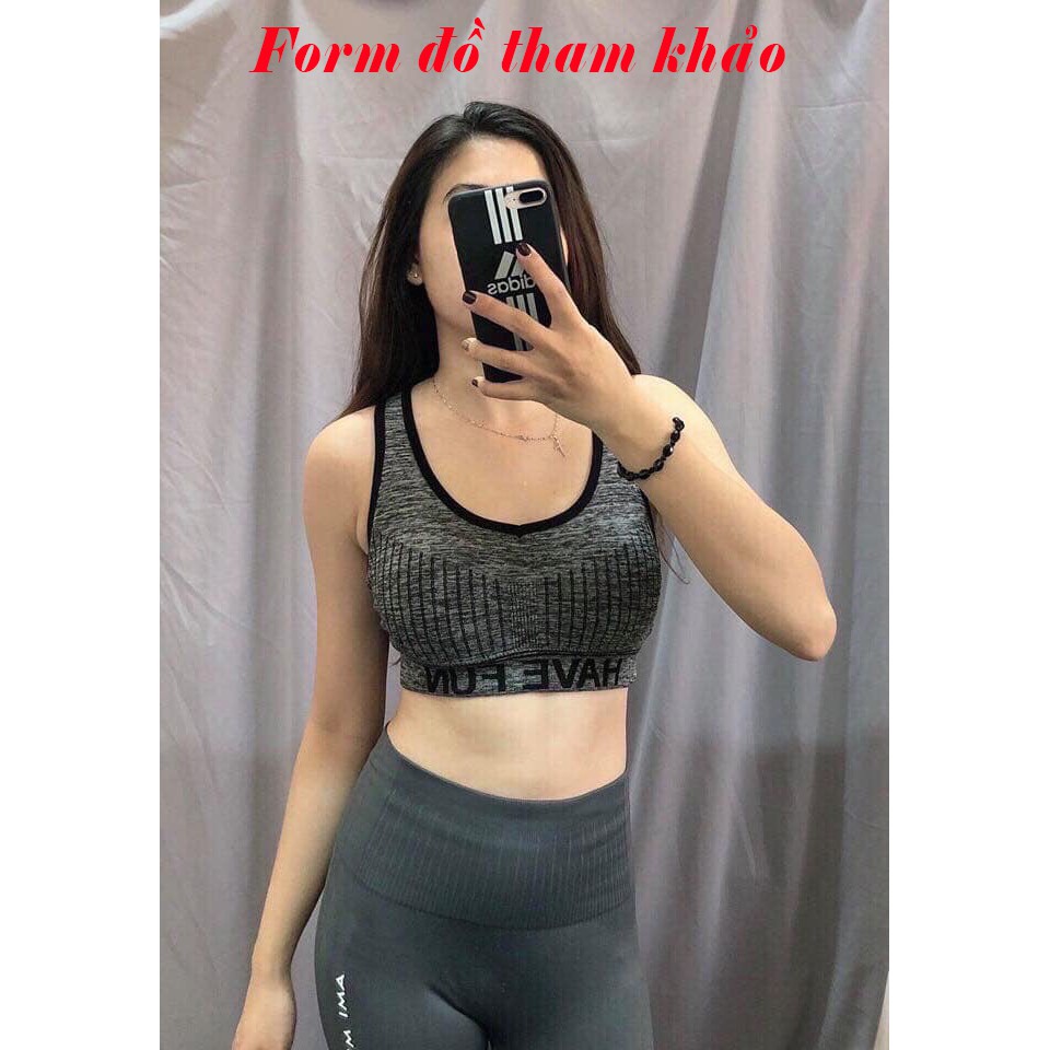 Bộ Quần Áo Tập Gym - Yoga -Aerobic Thun Dệt Kim