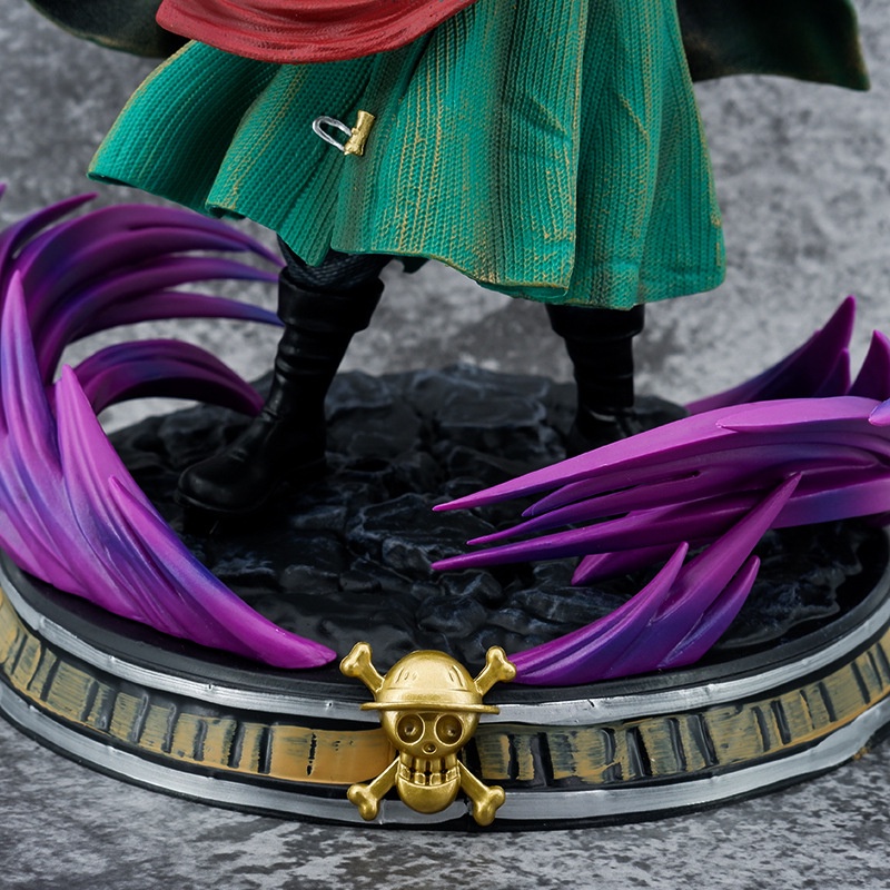 Mô hình Zoro resin CLOUD STORE cao 36cm nặng 2.5kg, figure one piece anime, mô hình one piece Roronoa Zoro chính hãng