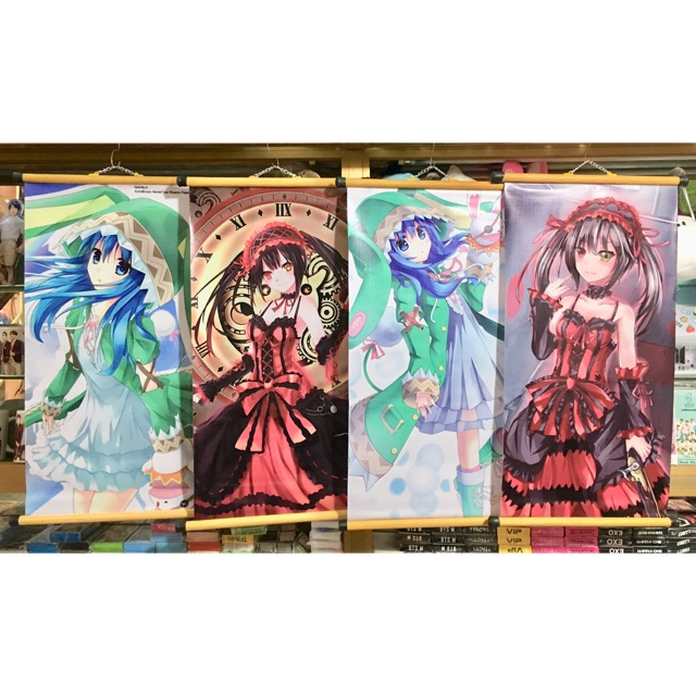 Ảnh anime date alive có khung treo mẫu ngẫu nhiên