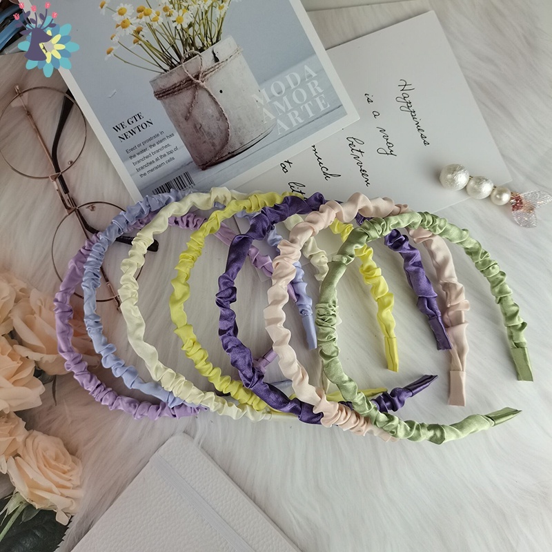 Cài tóc bản rộng chống trượt dễ thương cho nữ