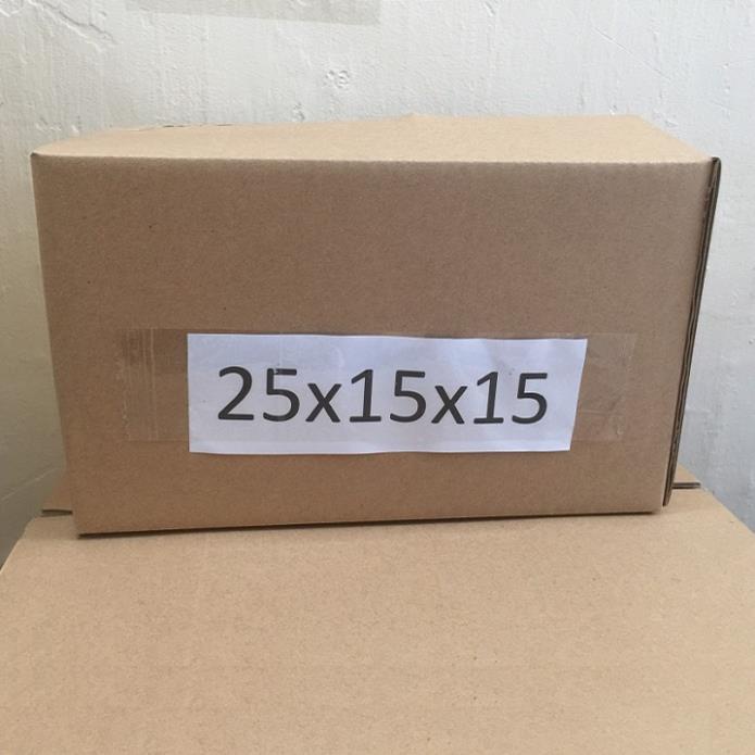 Thùng giấy hộp carton đóng hàng size 25x15x15 giá rẻ tận xưởng giao hỏa tốc nhận hàng ngay
