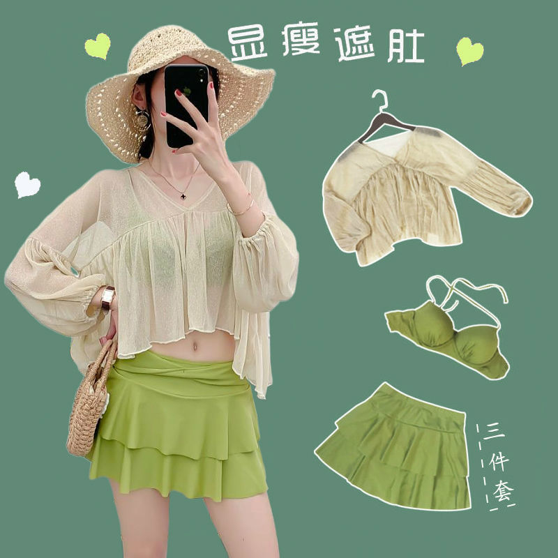 Set Đồ Tắm Phong Cách Hàn Quốc 2021 Cho Nữ | BigBuy360 - bigbuy360.vn