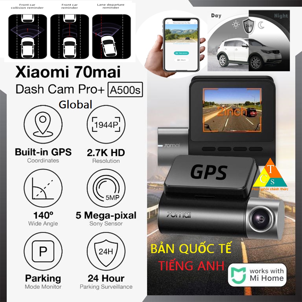 Camera hành trình 70mai A800s / Pro Plus A500S Bản Quốc Tế | BigBuy360 - bigbuy360.vn