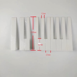 Mặt Phím nhựa trắng cho Đàn Piano Cơ Yamaha, Kawai, ngoài dòng