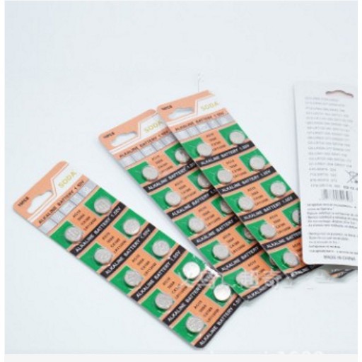 Pin cúc áo các loại LR44(AG3), LR1130(AG10), CR2032, dùng cho điều khiển, đồng hồ, đồ chơi... | BigBuy360 - bigbuy360.vn