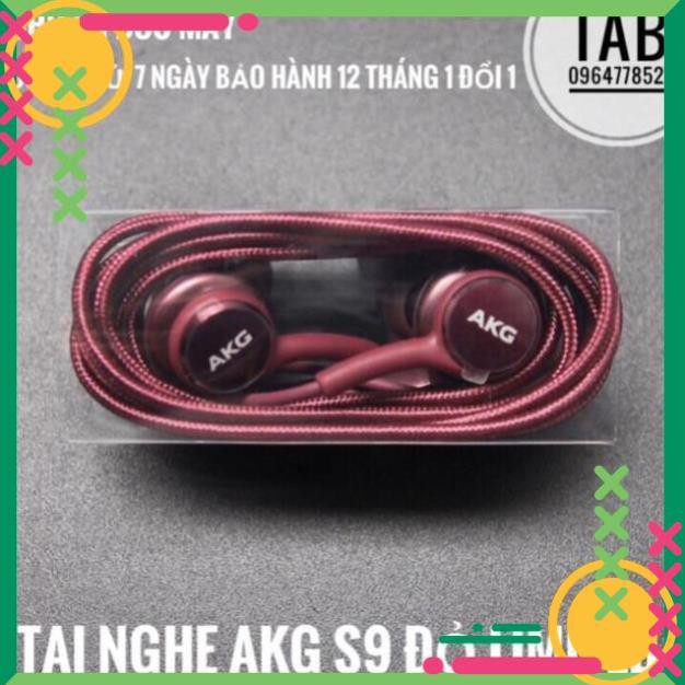 Tai Nghe AKG S9 Màu Đỏ - Bóc Máy