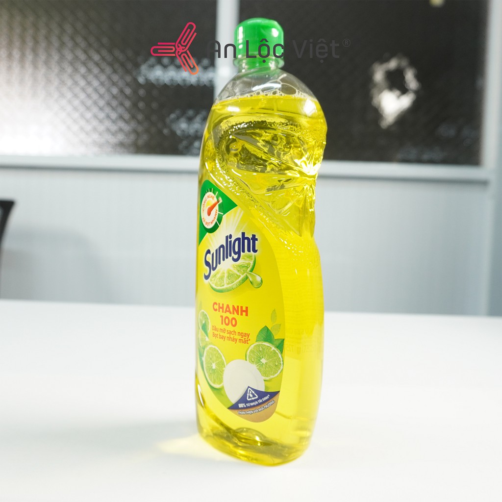 Nước rửa chén Sunlight hương chanh - Thiên nhiên - Trà xanh