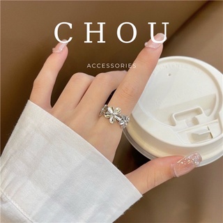 Nhẫn ba hoa | chou accessories |
