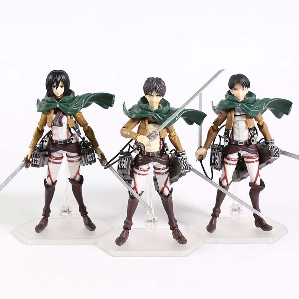 Mô Hình Đồ Chơi Nhân Vật Trong Phim Attack On Titan Bằng Pvc 203 207 213 Eren Jaeger