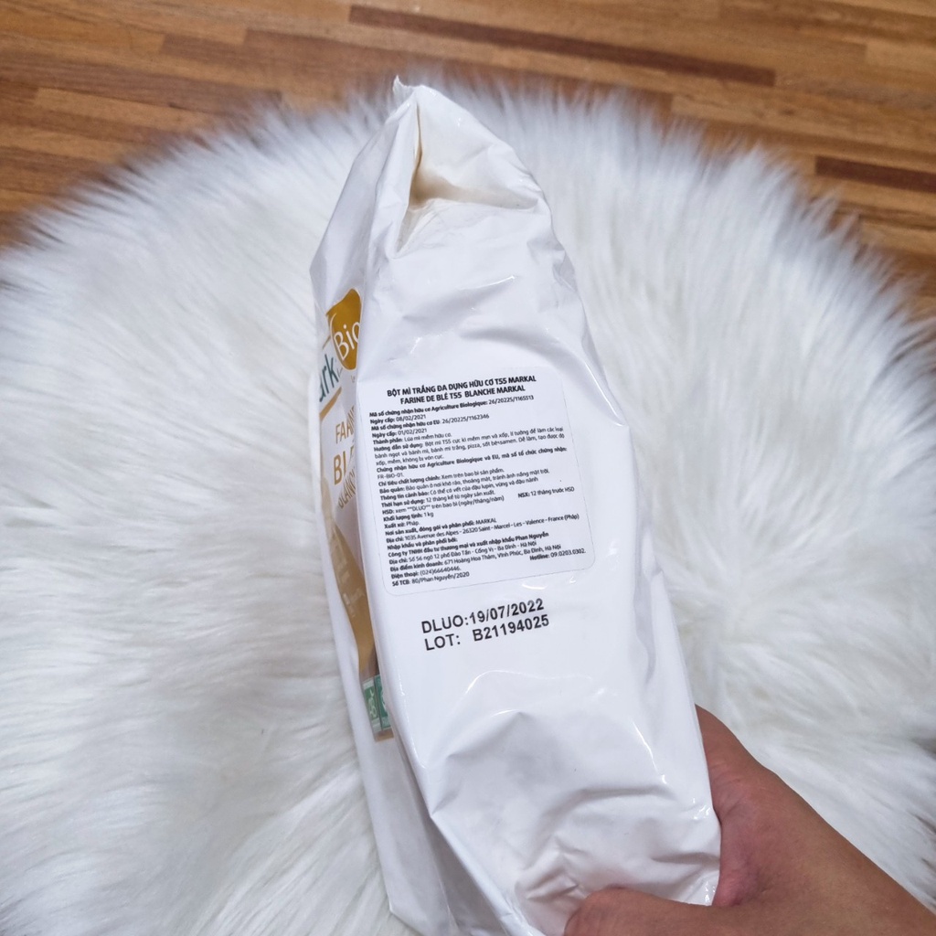Bột mì đa dụng hữu cơ Markal T55