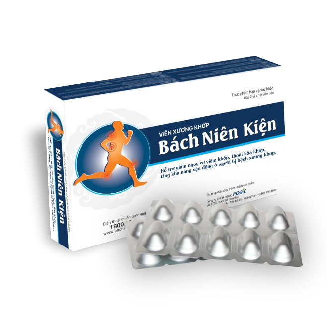 Bách Niên Kiện hỗ trợ giảm viêm khớp, thoái hóa khớp, tăng khả năng vận động ở người bị đau nhức xương khớp