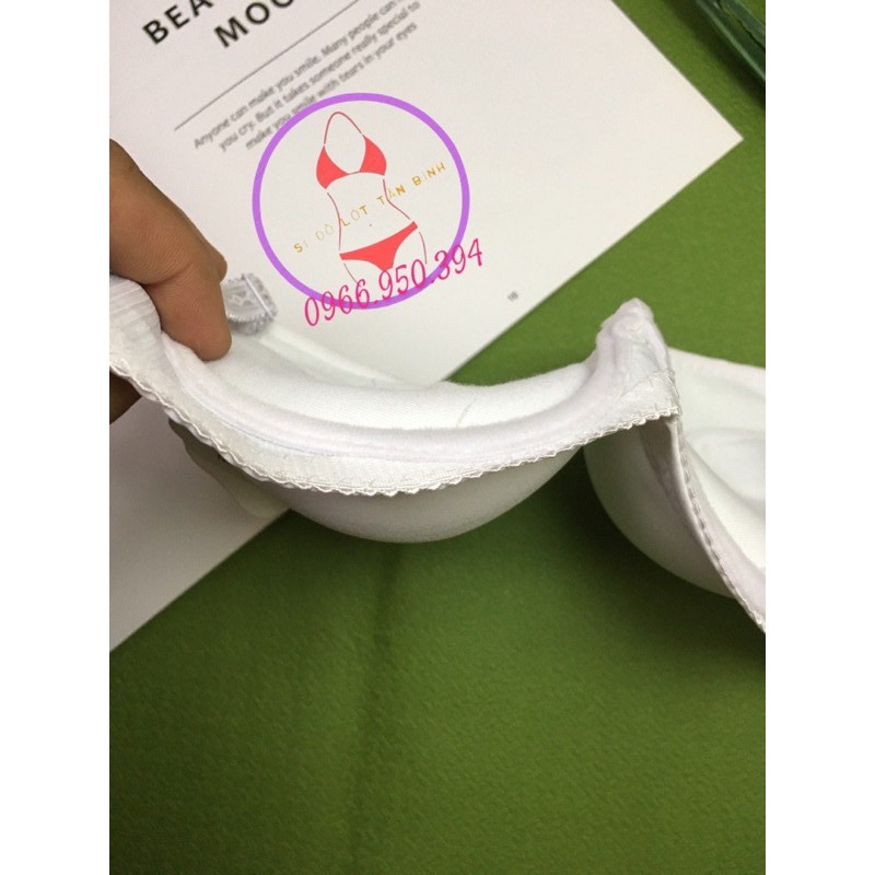 Áo ngực trơn nâng ngực mút vừa 3cm thích hợp mang áo dài MS198