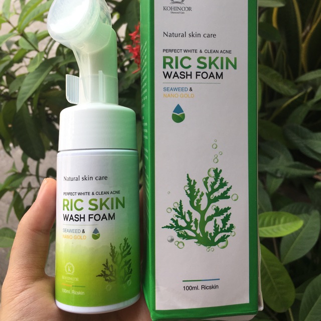 ☘️ Sữa rửa mặt RIC SKIN wash foam ☘ (100ml)