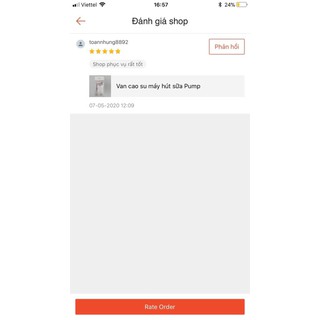 Van trắng máy hút sữa Pump