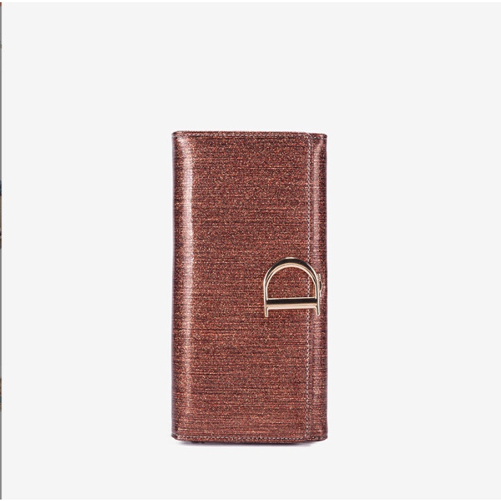 Ví nữ dài dáng gấp kim tuyến sang chảnh BAG U DIO19