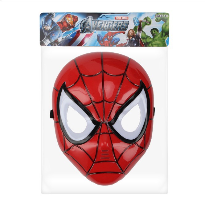 Đồ Chơi Mặt Nạ Người Nhện Có ĐÈN và NHẠC giúp bé hóa thân thành Siêu Anh Hùng - Mask Spiderman WL7790 ( Màu Đỏ )