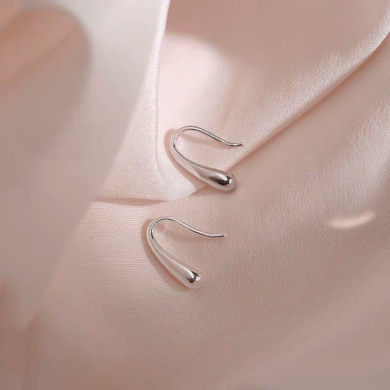 Simple temperament drop-shaped earrings A720