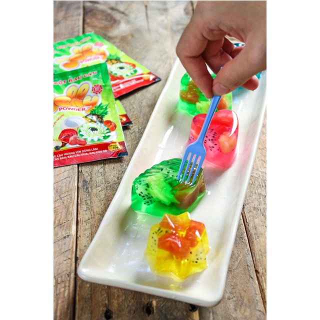 Bột Rau Câu Dẻo Hoàng Yến hộp 120g