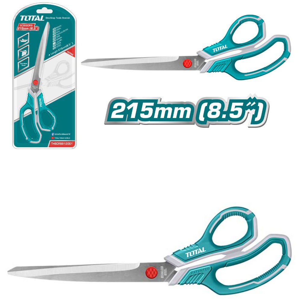 THSCRS812001 Kéo Cắt Vải Kéo -Thủ Công Kéo Văn Phòng 215mm 8.5inch TOTAL