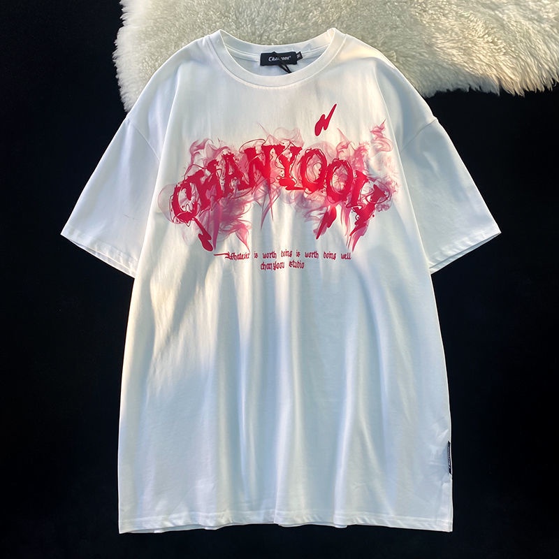 Áo Thun Tay Ngắn In Chữ Thời Trang Dành Cho Nữ