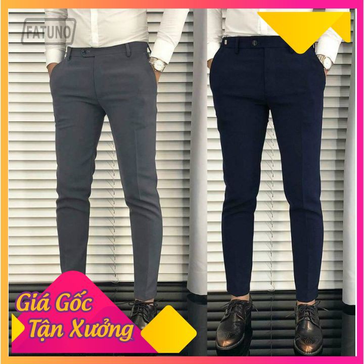 Quần tây cao cấp chất mềm mịn co dãn nhẹ - QUẦN ÂU CÔNG SỞ- QUẦN ÂU TIẾN CHUNG- QUẦN ÂU PHONG CÁCH