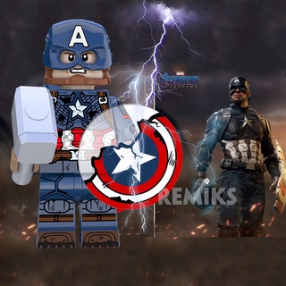 Mô Hình Đồ Chơi Lắp Ráp Búa Của Captain America Trong Phim Avengers 4
